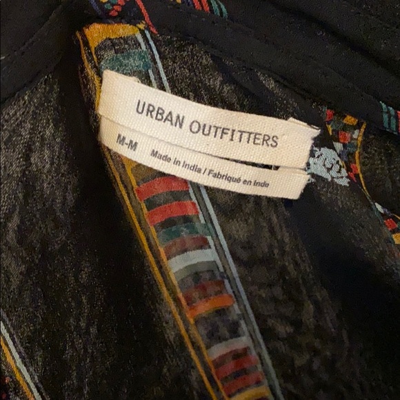 Urban Outfitters Longline Sheer Printed Jacket - Picture 6 of 7